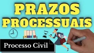 resumo de prazos processuais (processo civil)