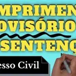 resumo de cumprimento provisório de sentença (processo civil)