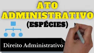 resumo de espécies de atos administrativos (direito administrativo)