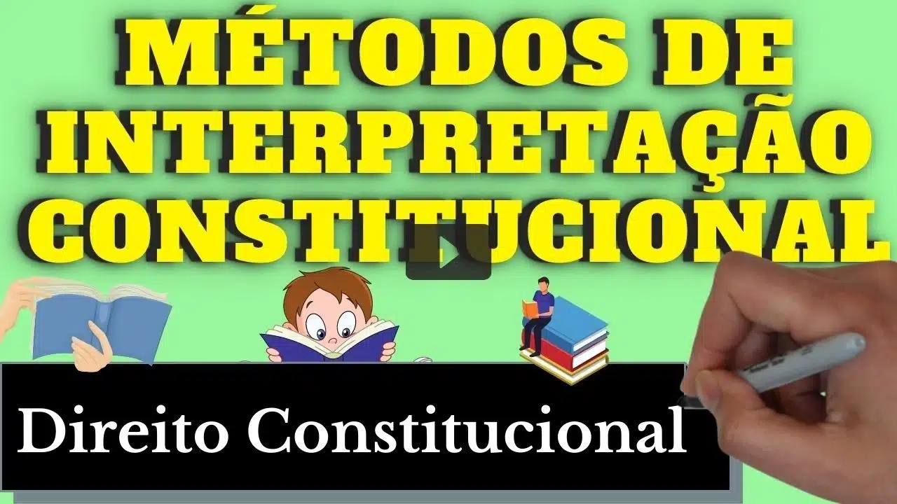 resumo de Métodos de Interpretação Constitucional (Direito Constitucional)