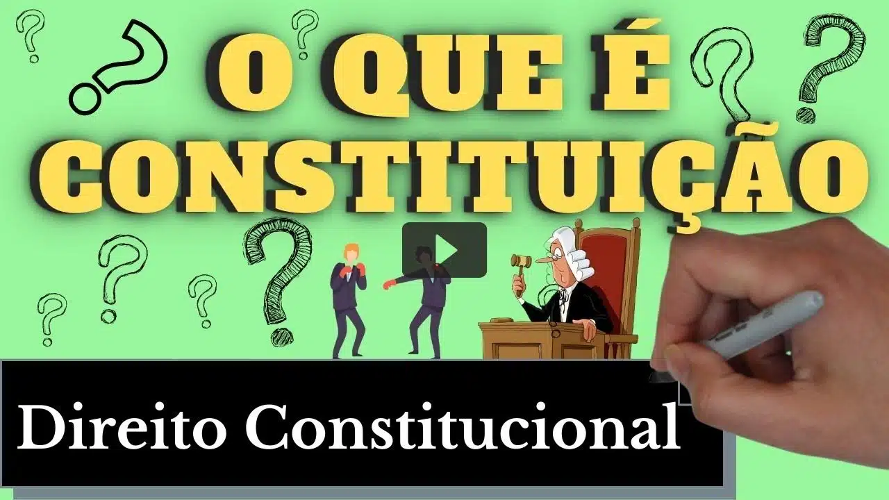 Resumo sobre o que é Constituição (Direito Constitucional)